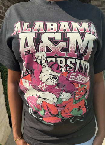 Alabama A&M Homecoming  Rivalry T-Shirt Bulldogs vs Devils